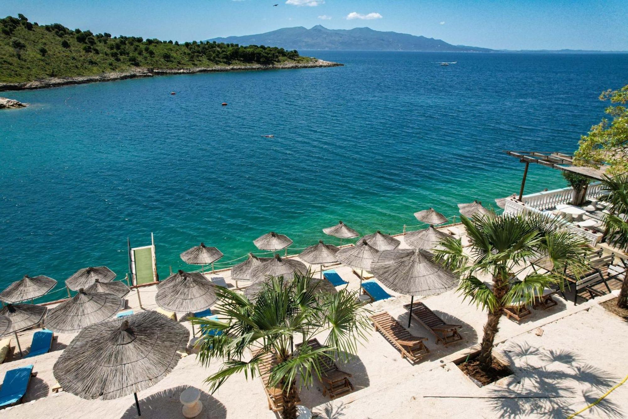 Villa Juna Beach Sarandë Buitenkant foto