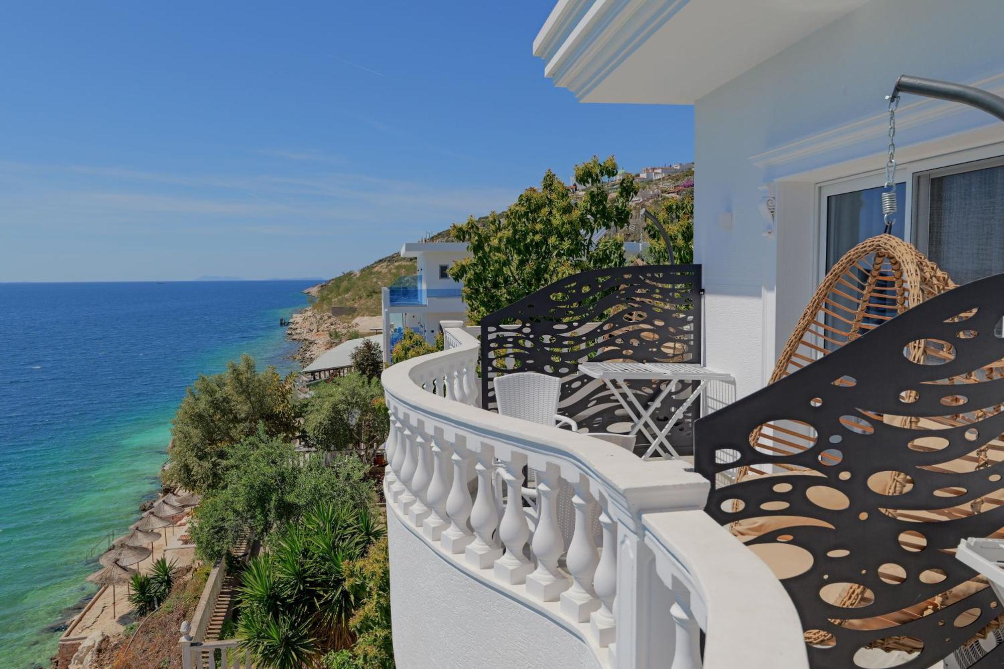 Villa Juna Beach Sarandë Buitenkant foto