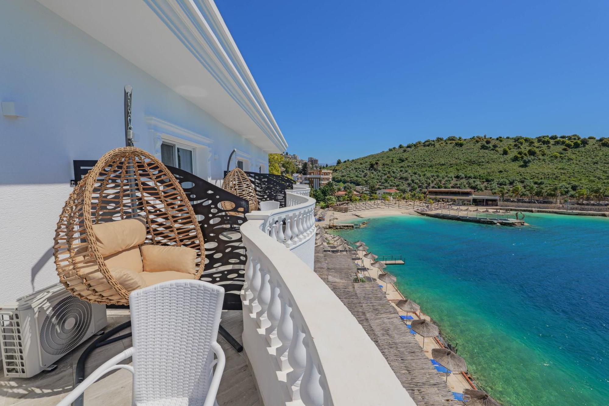 Villa Juna Beach Sarandë Buitenkant foto